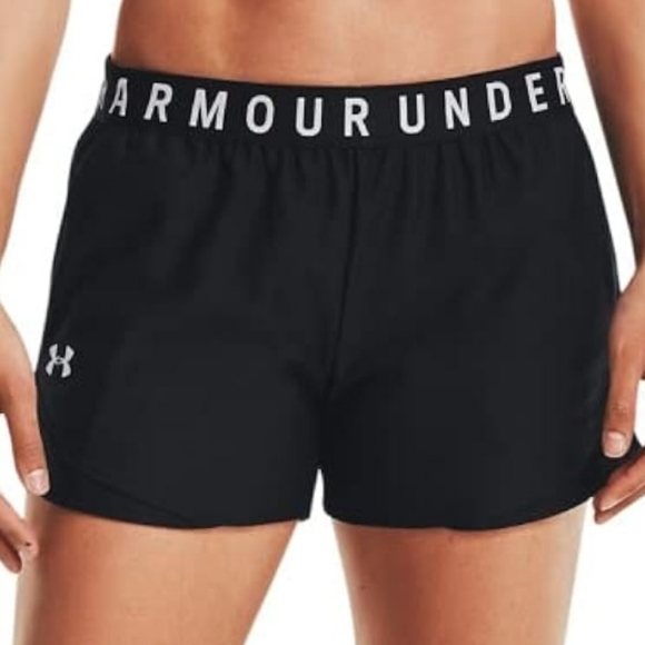 Under Armour Black Athletic Shorts Moisture-Wicking Performance - Picture 3 of 5